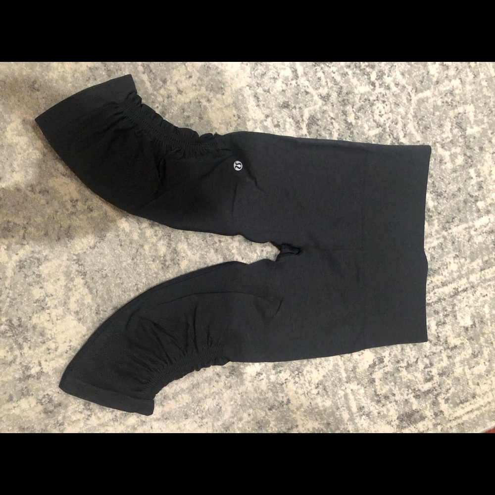 Seamless lululemon leggings - charcoal gray